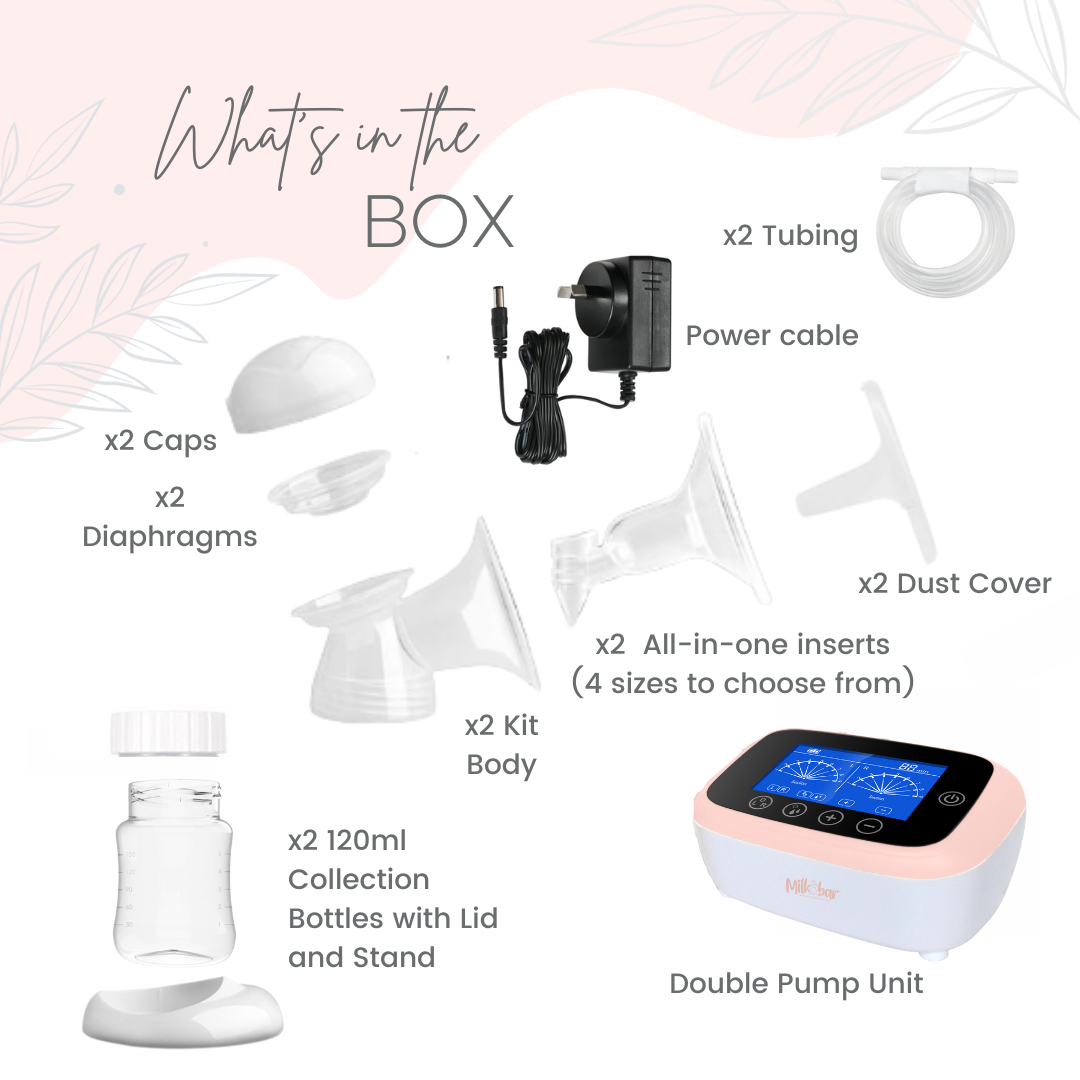 Milkbar Advanced Flow Double Electric Breast Pump - Hospital Grade *Special Release*