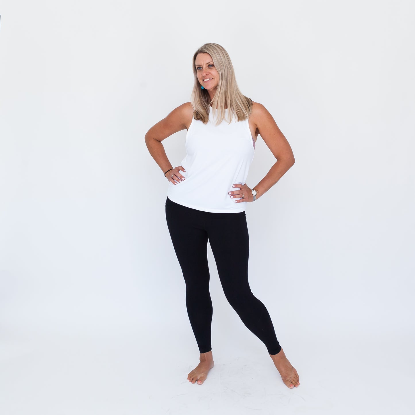 Milkbar Active Leggings - Extra High Waist Full Length | Black