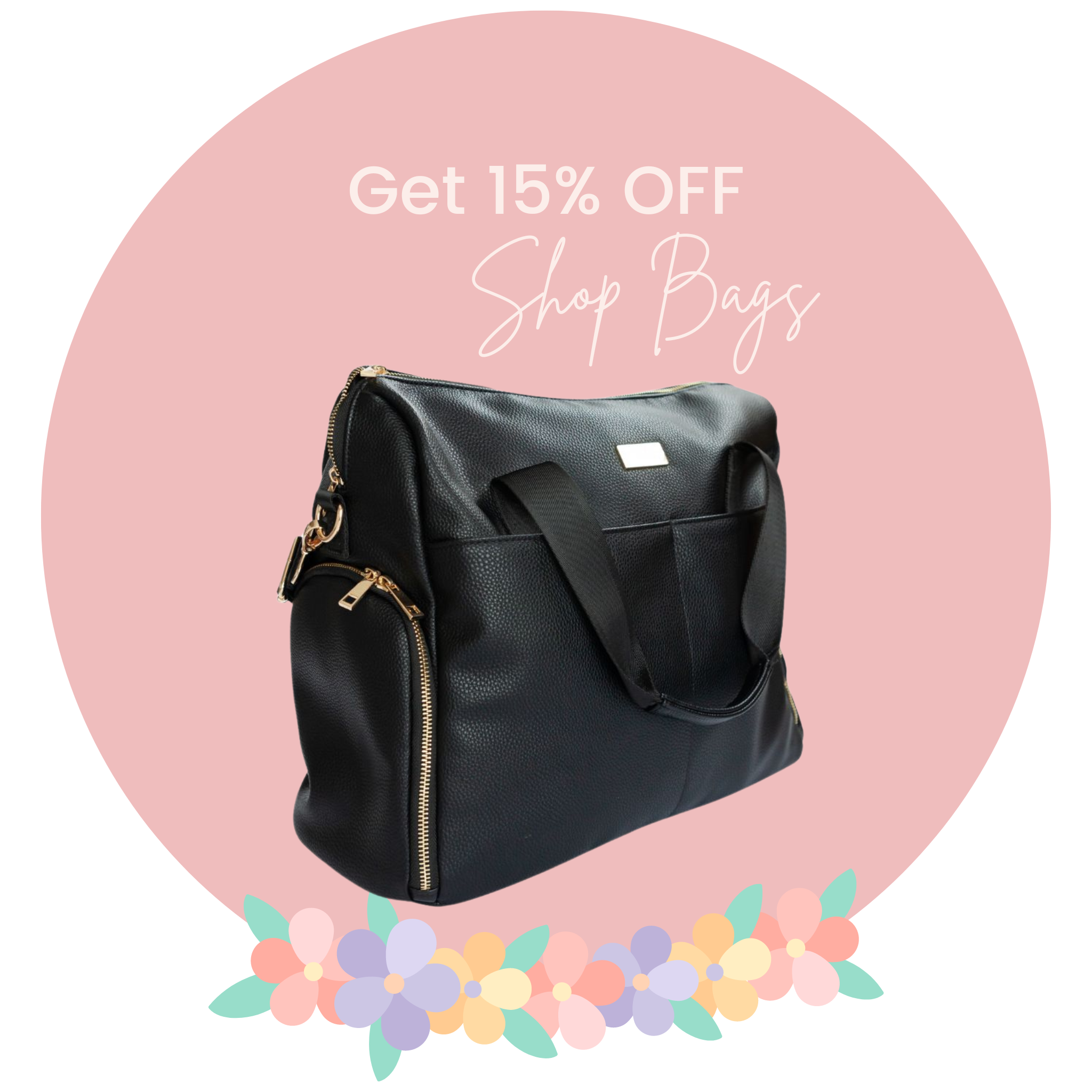 15% OFF BAGS!
