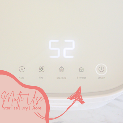 Milkbar UV/LED Steriliser & Dryer | 8L