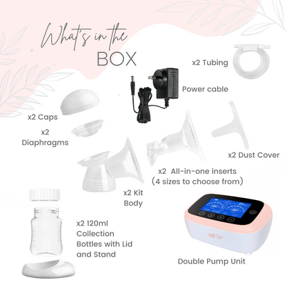 Milkbar Advanced Flow Double Electric Breast Pump - Hospital Grade *Special Release*