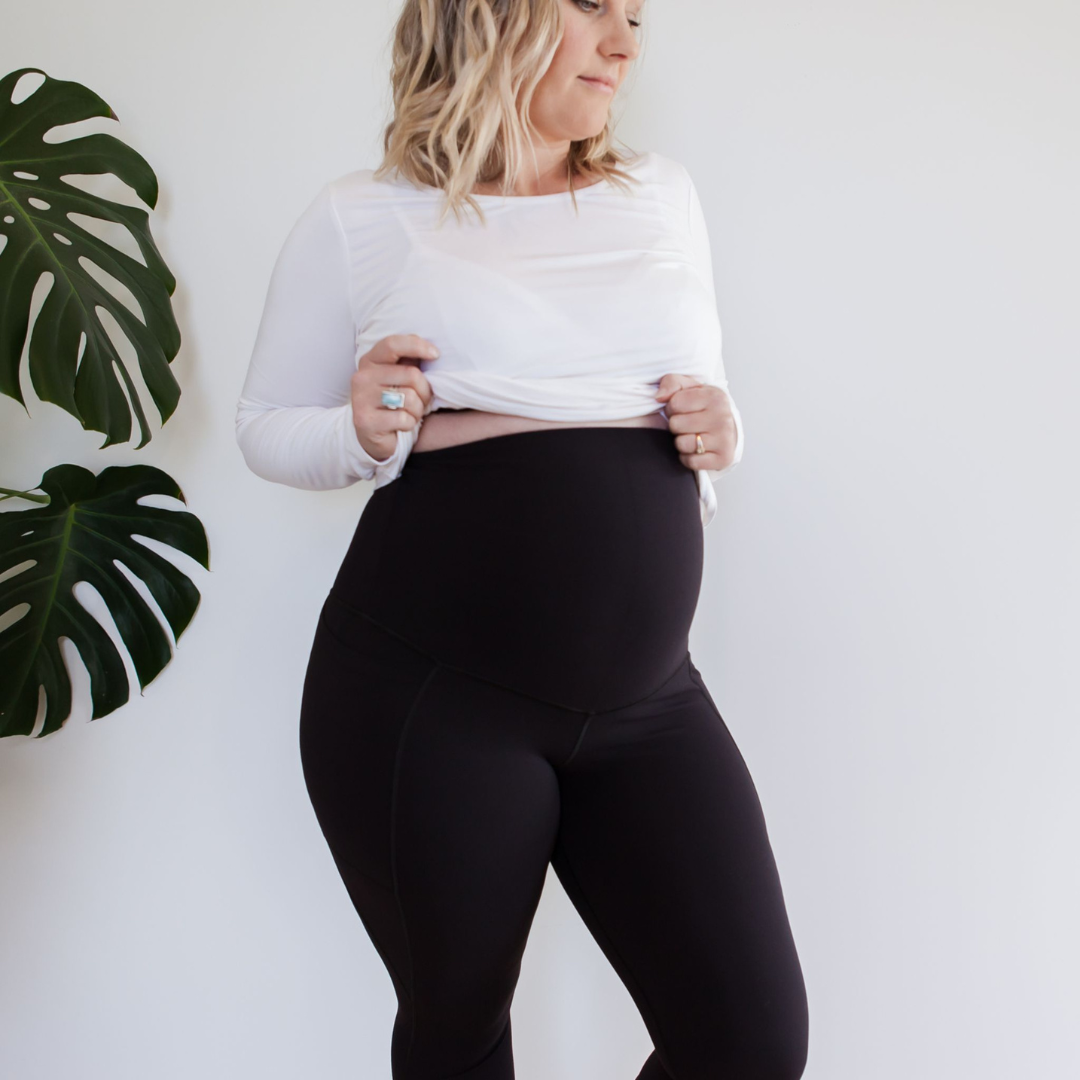 Milkbar Active Leggings - Extra High Waist Full Length | Black