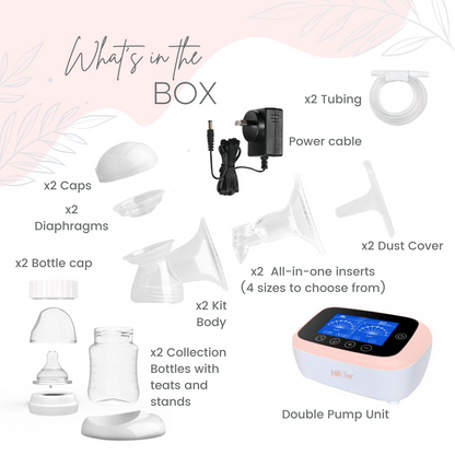 Milkbar Advanced Flow Double Electric Breast Pump - Hospital Grade