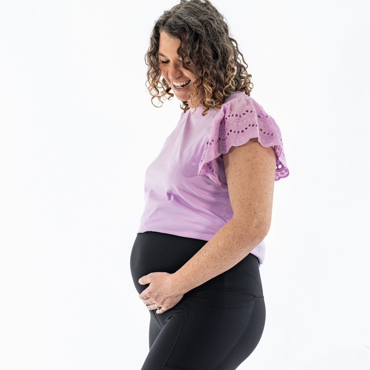 Milkbar Active Leggings - Extra High Waist Shorts | Black