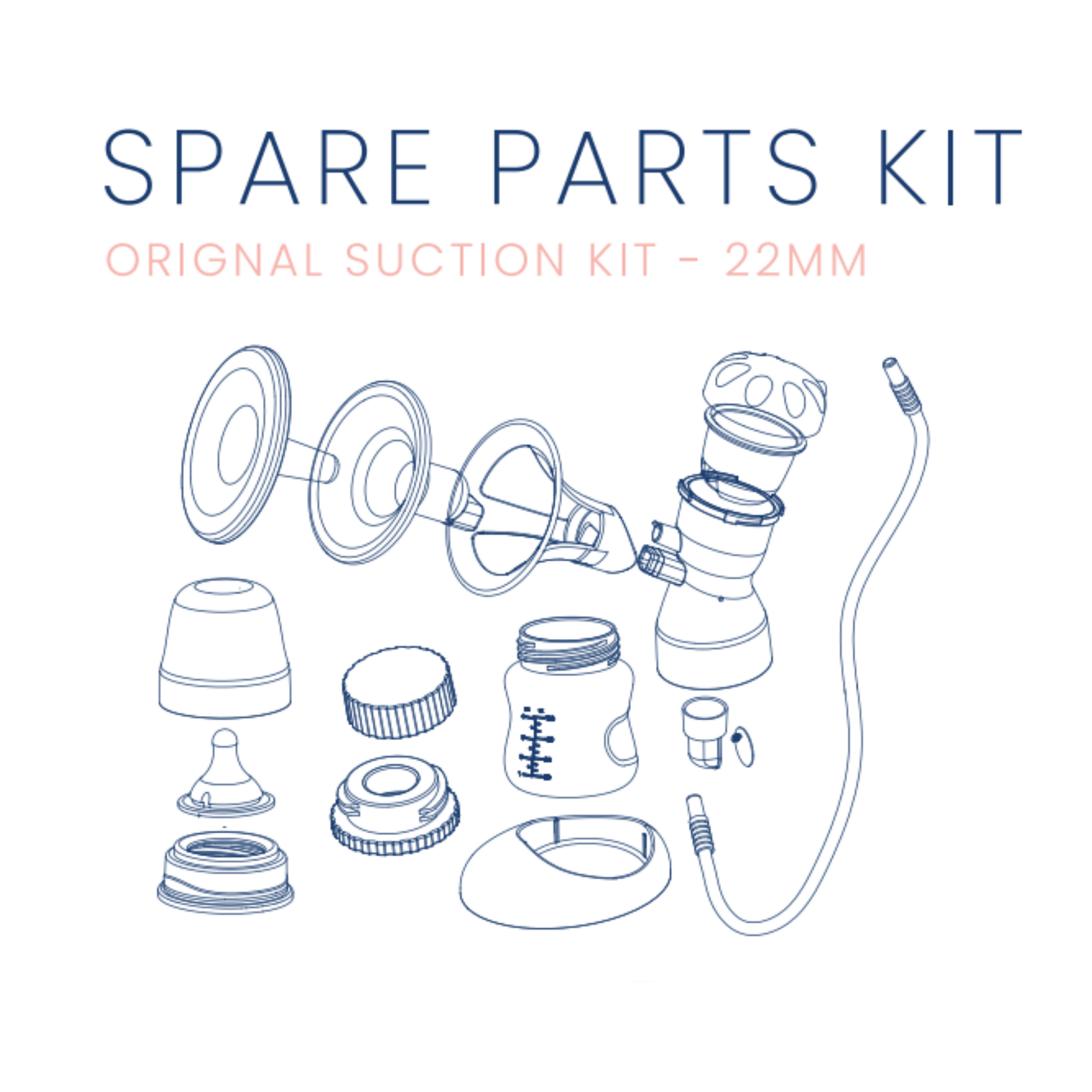 Milkbar Original Spare Parts Kit