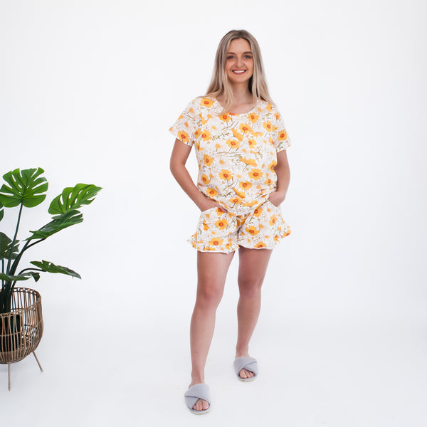 Breastfeeding Sleepwear Set Sunshine Dreaming Milkbar Maternity