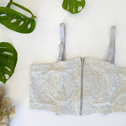 Breast Pump Bra | Grey