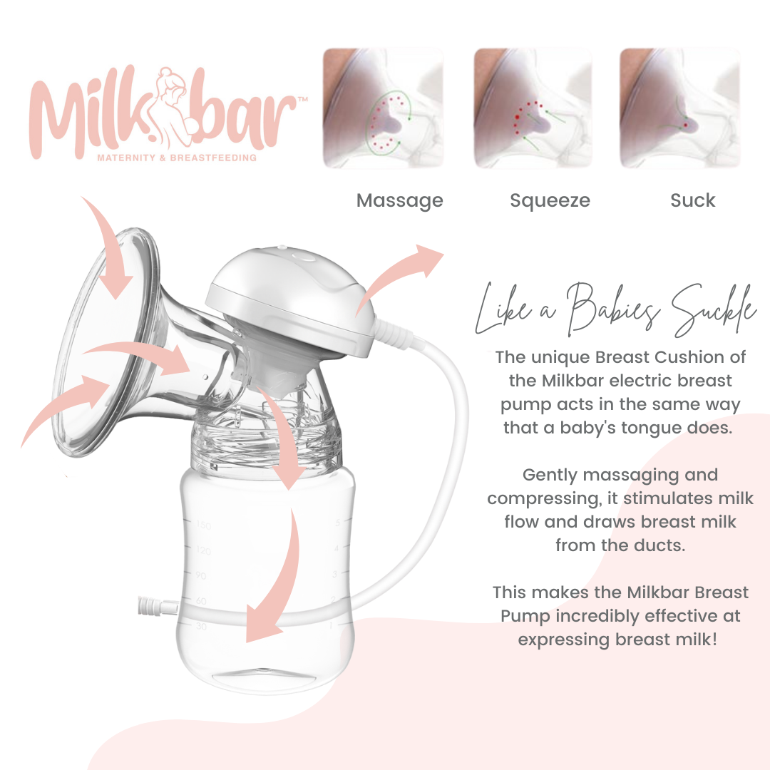Milkbar Premium Care Single Electric Breast Pump