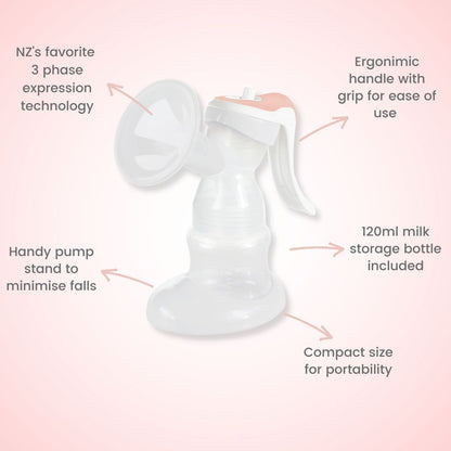 Milkbar Advanced Flow Manual Breast Pump