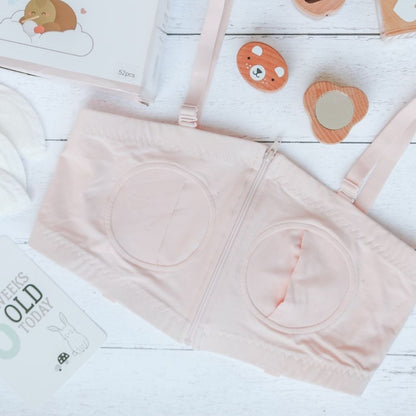 Breast Pump Bra | Pink
